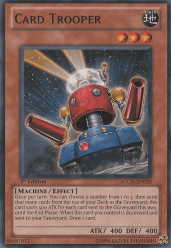 Card Trooper - LCGX-EN020 Common 1st Edition