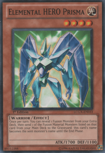 Elemental HERO Prisma - LCGX-EN033 Common Unlimited