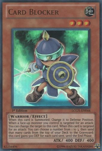 Card Blocker - LCGX-EN044 Ultra Rare Unlimited