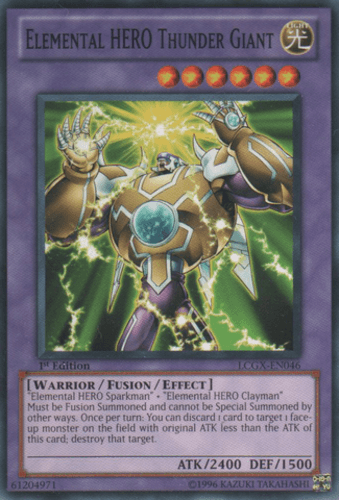 Elemental HERO Thunder Giant - LCGX-EN046 Common Unlimited
