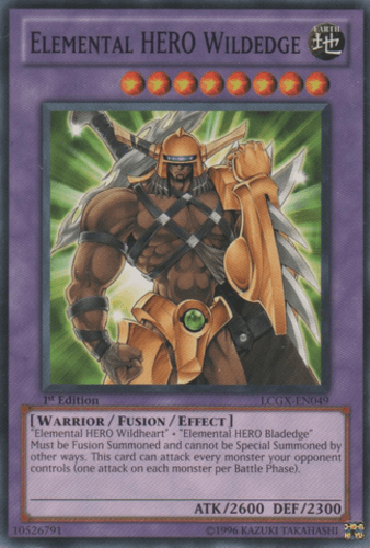 Elemental HERO Wildedge - LCGX-EN049 Common Unlimited