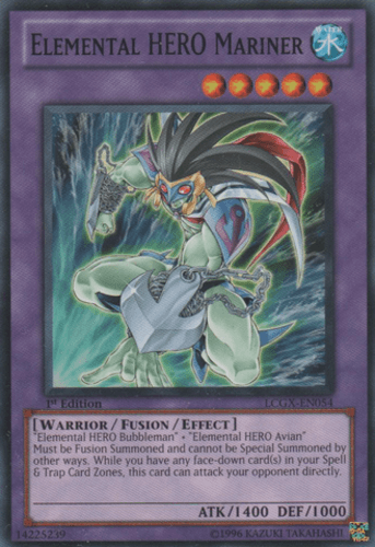 Elemental HERO Mariner - LCGX-EN054 Common Unlimited