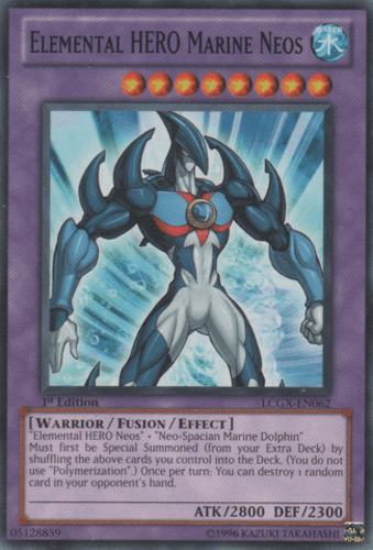 Elemental HERO Marine Neos - LCGX-EN062 Common Unlimited