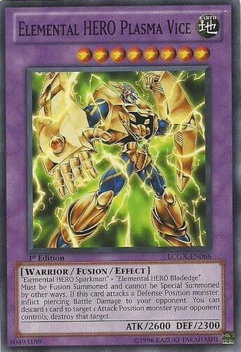 Elemental HERO Plasma Vice - LCGX-EN066 Common 1st Edition