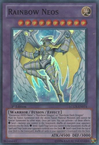 Rainbow Neos - LCGX-EN074 Super Rare Unlimited