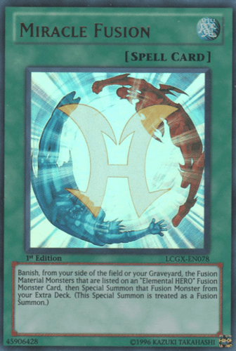 Miracle Fusion - LCGX-EN078 Ultra Rare Unlimited