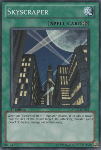 Skyscraper - LCGX-EN082 Common 1st Edition