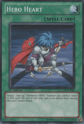 Hero Heart - LCGX-EN085 Common 1st Edition