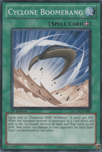 Cyclone Boomerang - LCGX-EN086 Common Unlimited