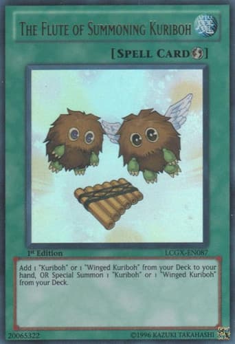 The Flute of Summoning Kuriboh - LCGX-EN087 Ultra Rare Unlimited
