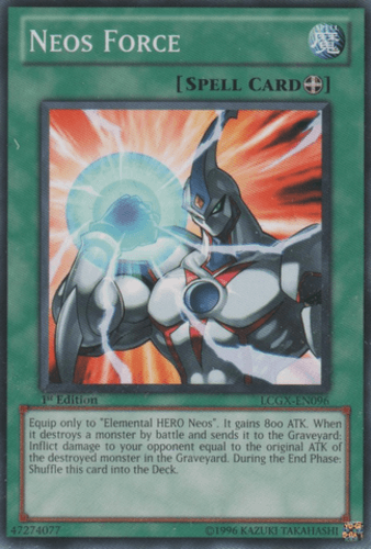 Neos Force - LCGX-EN096 Common 1st Edition