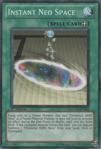 Instant Neo Space - LCGX-EN102 Common 1st Edition