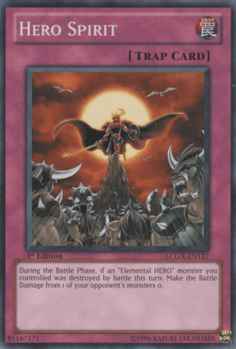 Hero Spirit - LCGX-EN117 Common 1st Edition
