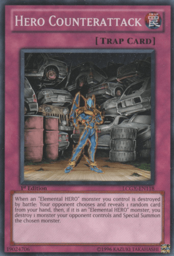 Hero Counterattack - LCGX-EN118 Common Unlimited