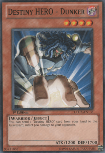 Destiny HERO - Dunker - LCGX-EN135 Common Unlimited