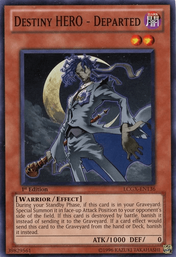 Destiny HERO - Departed - LCGX-EN136 Common 1st Edition