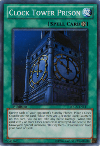 Clock Tower Prison - LCGX-EN141 Common 1st Edition