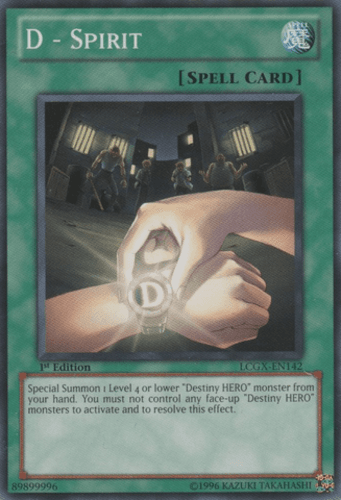 D - Spirit - LCGX-EN142 Common Unlimited