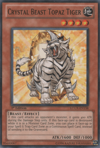 Crystal Beast Topaz Tiger - LCGX-EN158 Common Unlimited