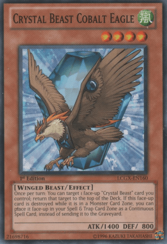Crystal Beast Cobalt Eagle - LCGX-EN160 Common Unlimited