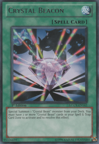 Crystal Beacon - LCGX-EN163 Rare Unlimited