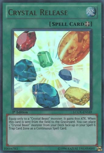 Crystal Release - LCGX-EN169 Ultra Rare 1st Edition