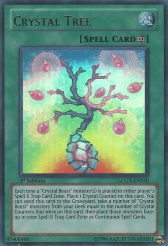 Crystal Tree - LCGX-EN170 Ultra Rare Unlimited