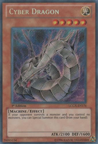 Cyber Dragon - LCGX-EN176 Secret Rare Unlimited