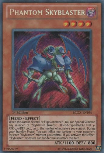 Phantom Skyblaster - LCGX-EN194 Secret Rare 1st Edition