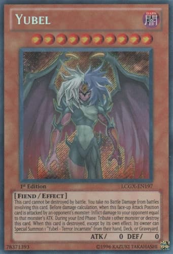Yubel - LCGX-EN197 Secret Rare Unlimited