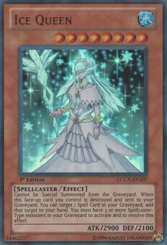 Ice Queen - LCGX-EN207 Ultra Rare 1st Edition