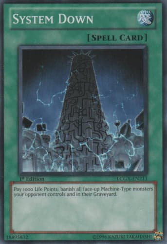 System Down - LCGX-EN213 Common 1st Edition