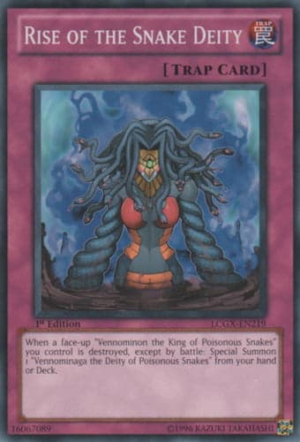 Rise of the Snake Deity - LCGX-EN219 Common 1st Edition