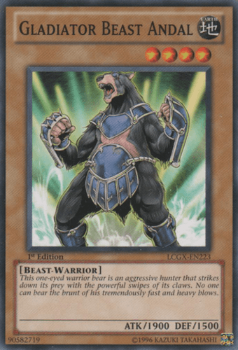 Gladiator Beast Andal - LCGX-EN223 Common Unlimited
