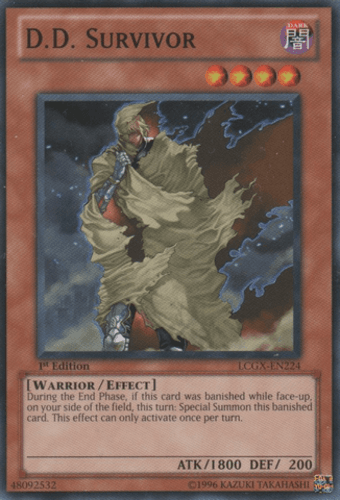 D.D. Survivor - LCGX-EN224 Common Unlimited