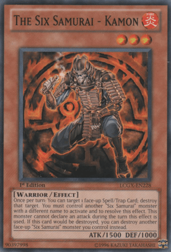 The Six Samurai - Kamon - LCGX-EN228 Common 1st Edition