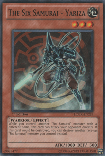 The Six Samurai - Yariza - LCGX-EN229 Common Unlimited