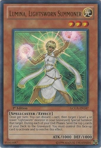 Lumina, Lightsworn Summoner - LCGX-EN247 Ultra Rare Unlimited