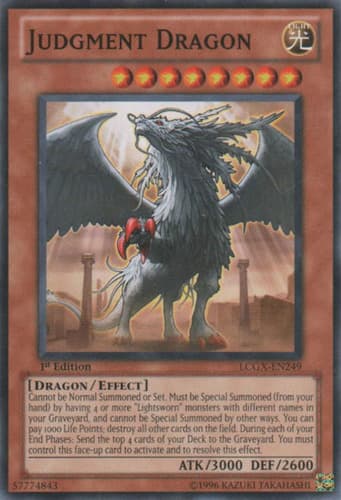 Judgment Dragon - LCGX-EN249 Common 1st Edition