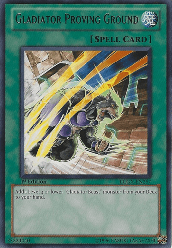 Gladiator Proving Ground - LCGX-EN257 Rare Unlimited