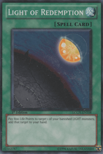 Light of Redemption - LCGX-EN258 Common Unlimited