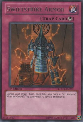Swiftstrike Armor - LCGX-EN263 Rare Unlimited