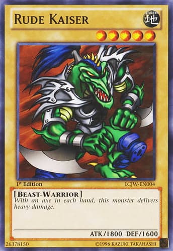 Rude Kaiser - LCJW-EN004 Common 1st Edition