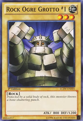 Rock Ogre Grotto #1 - LCJW-EN005 Common 1st Edition