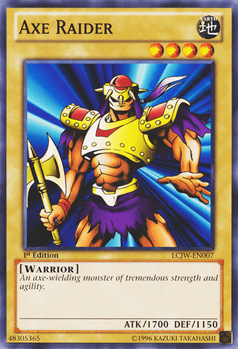 Axe Raider - LCJW-EN007 Common 1st Edition
