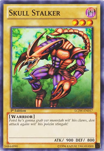 Skull Stalker - LCJW-EN017 Common 1st Edition