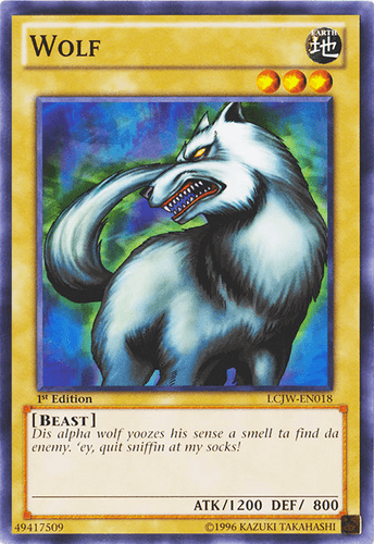 Wolf - LCJW-EN018 Common 1st Edition