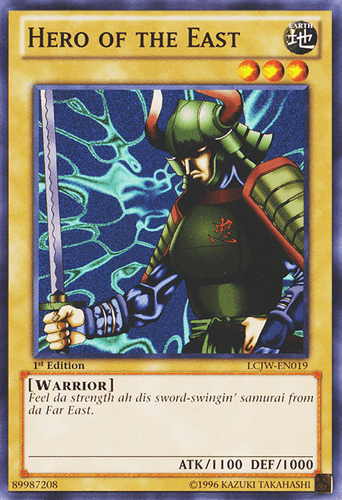 Hero of the East - LCJW-EN019 Common 1st Edition