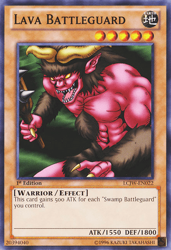 Lava Battleguard - LCJW-EN022 Common 1st Edition