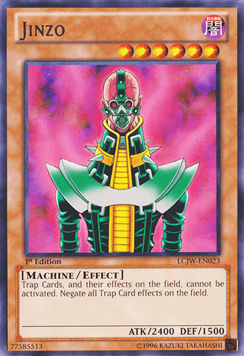 Jinzo - LCJW-EN023 Rare 1st Edition